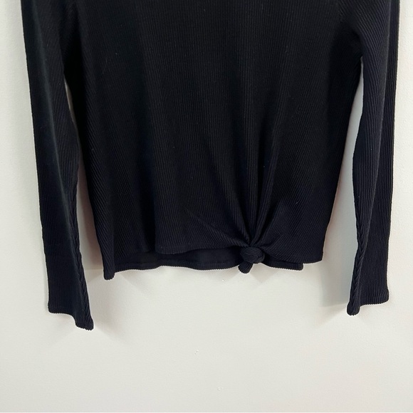 Madewell Elwood Jacquard Knot Front Top - Picture 4 of 12